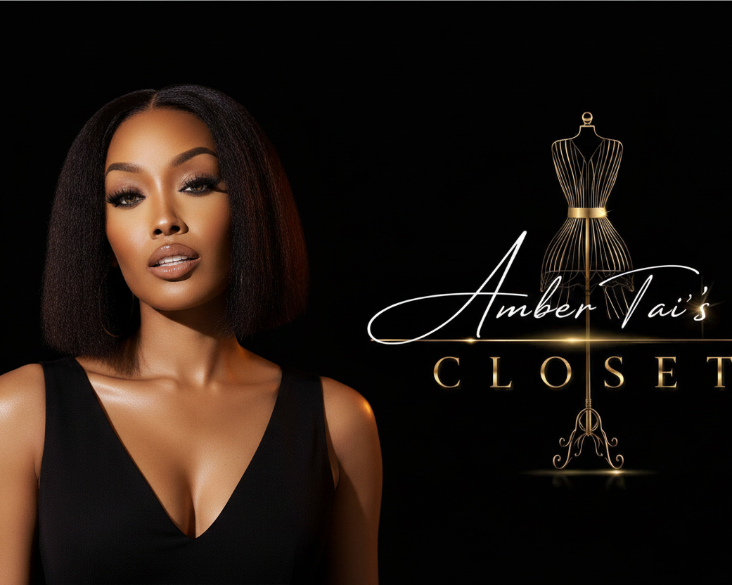 Amber-Tai's Closet Hero Banner - Black Dress