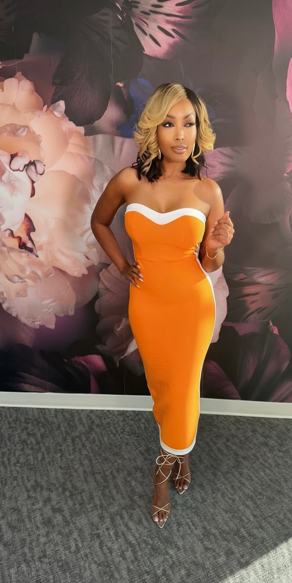 Citrus & Cream Dress (PRE-ORDER - SHIPS 9/1)